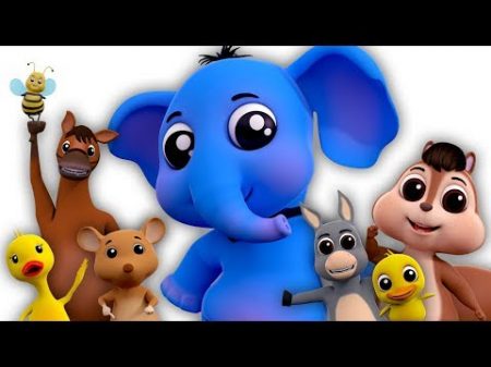 Звуковая песня животных Детская песня Animal Sounds For Kids Learn Animals Educational Video