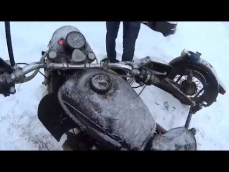 Запуск мотоцикла Урал после 11 лет простоя Ч1