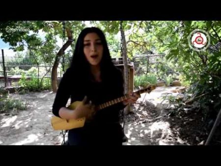 грузинка поет на чеченском