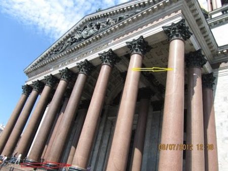 Раскрыт секрет изготовления колонн Иссакиевского собора Подсказки профессиональных технологов