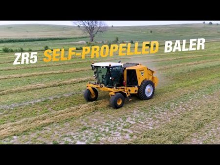 Introducing the ZR5 Self Propelled Baler Vermeer Agriculture Equipment