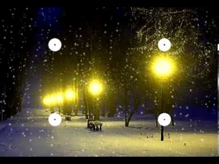 Волшебная музыка зимы Падал снег Music Sergey Chekalin Very beautiful music!