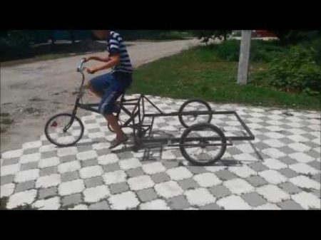 Проект Трехколесный велосипед трицикл Часть 2