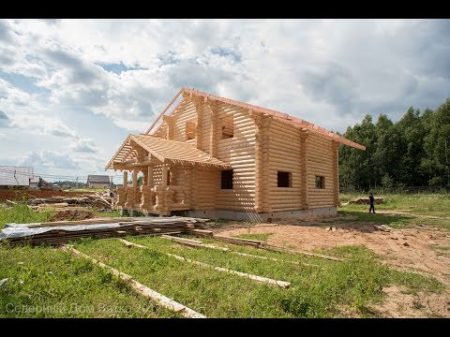 Строительство домов из оцилиндрованного бревна Особенности и практика строительства дома