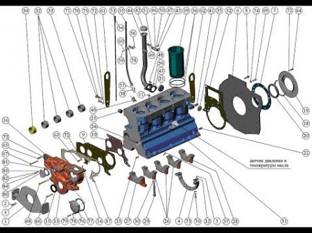 Ремонт двигателя ММЗ Д 245 Repair engine MMZ D 245