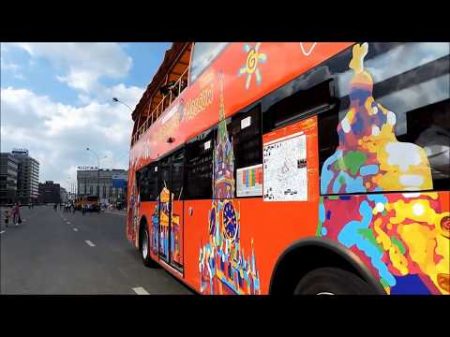 Парад ретро автобусов в Москве 2015 год