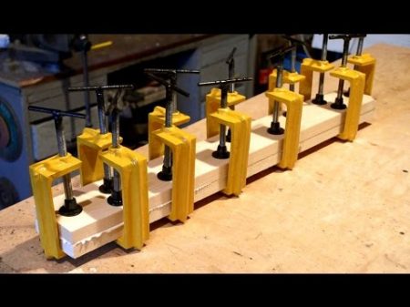 Homemade twelve C Clamps