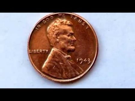 Самая Дорогая Монета США Цена 1000000 Бронза Медь 1 Цент 1943 Lincoln Cent Copper عملات نادرة