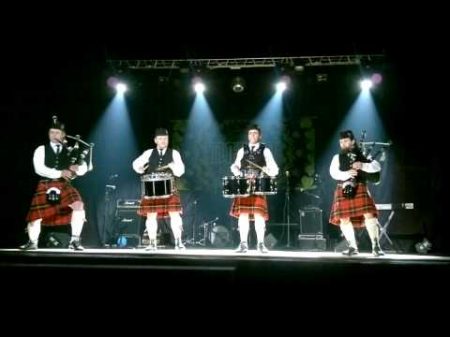 звездные войны на волынке барабанный салют современная музыка Шотландии