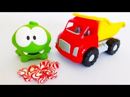 Ам Ням Грузовик конфеты и насекомые Angry Birds ворует леденцы