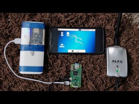 Самодельная хакерская машина Raspberry pi 0 w Kali Linux