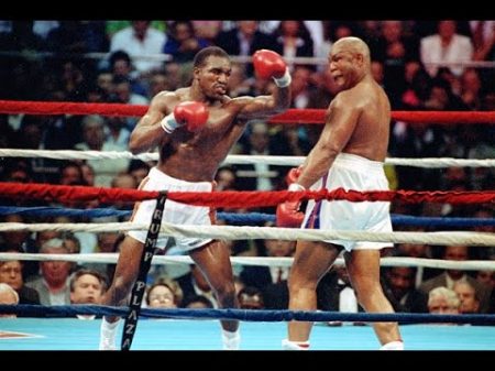 Evander Holyfield George Foreman Бокс Эвандер Холифилд Джордж Форман