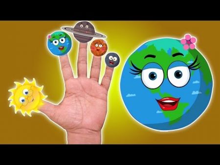 Планеты Палец Семья Палец песня Компиляция для малышей детского стишка Planet Finger Family