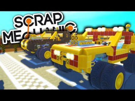 ПОСТРОЙ СУПЕР БЫСТРУЮ МАШИНУ ЗА 15 МИНУТ Scrap Mechanic