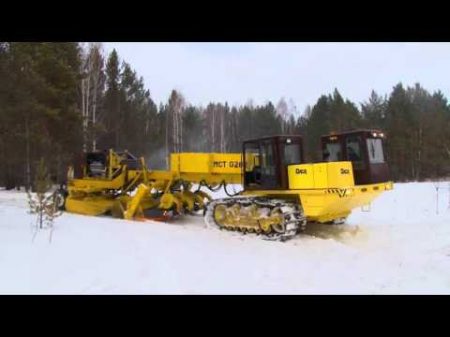 Машина http tm10 ru для прокладки зимников дороги по снегу с плотностью асфальта МСТ 028