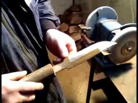 Изготовление ножа от начала до конца