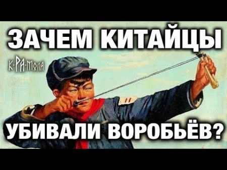 Берегите природу МАТЬ ВАШУ ! Как природа отомстила китайцам за истребление воробьёв