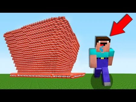 НУБ ПРОТИВ ЦУНАМИ ИЗ ДИНАМИТА В МАЙНКРАФТ! КАК ВЫЖИТЬ НУБУ MINECRAFT ТРОЛЛИНГ ЛОВУШКА ЗАЩИТА МУЛЬТИК