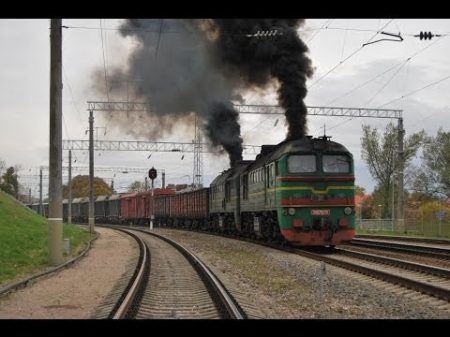 Железная дорога Тепловозы 2М62 и модификации Diesel locomotives 2M62 and modifications