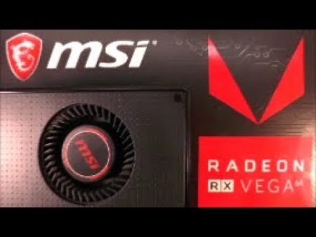 Прогорела RX VEGA 64 AMD от MSI