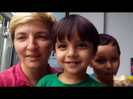 Индия Индо русская семья в Гоа 2018 Влог 77 Сезон дождей в индии Поездка в Савантвади