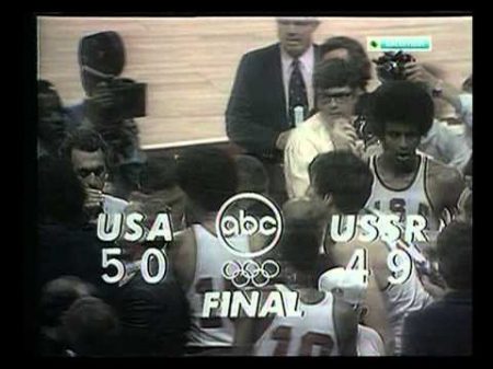СССР США 1972 г олимпиада 3 секунды на баскетбол