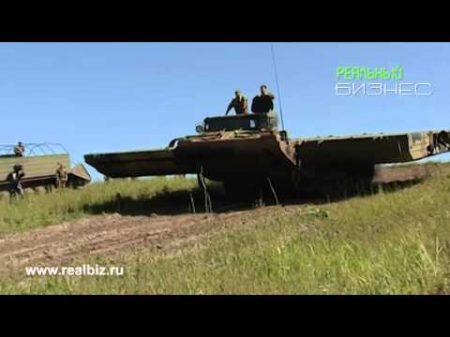 Паромно мостовая машина ПММ 2М в действии Военная техника СССР