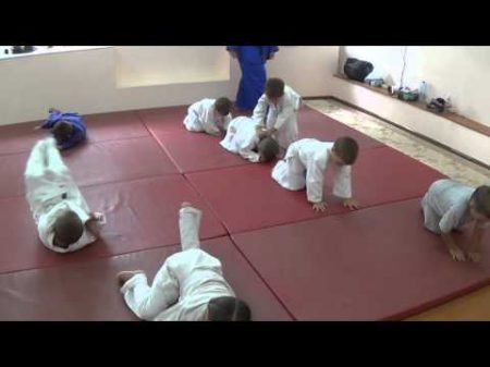 Дзюдо для малышей 4 5 лет тренировка Часть 1 Centre Judo Kids Feodosiya