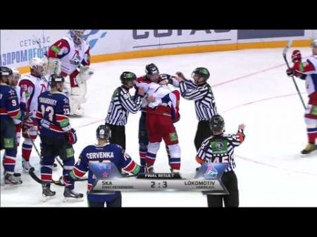 Бой КХЛ Ковальчук VS Холёс KHL Fight Kovalchuk VS Holos