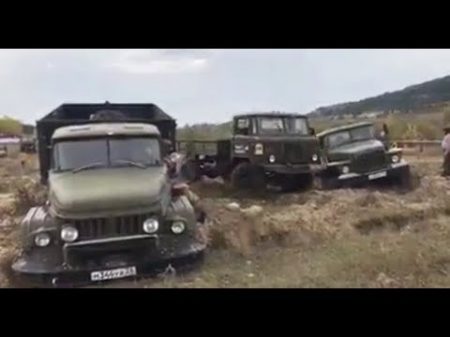 Кто круче Урал ЗИЛ 131 или Газ 66 ZIL131 URAL GAZ66