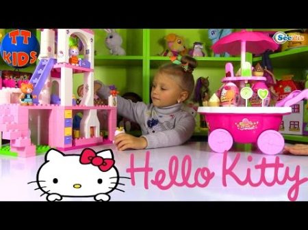 СЮРПРИЗЫ ХЕЛЛО КИТТИ Играем в Магазин Сладостей Игрушки Hello Kitty! КОНКУРС в ВК от ЯРОСЛАВЫ