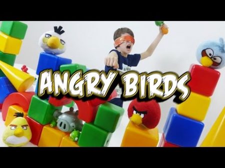 Как играть в Angry Birds 4D Даня показывает мастер класс!