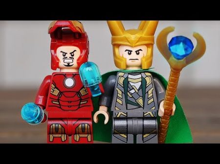 Локи и Железный Человек LEGO Marvel Juniors 10721