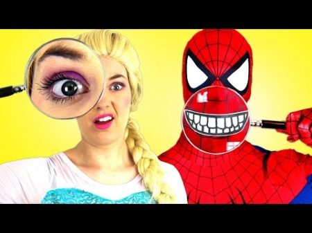 Человек паук и замороженные Эльза Bubble Gum вызов Супермен смешной в реальной жизни Человек паук пр