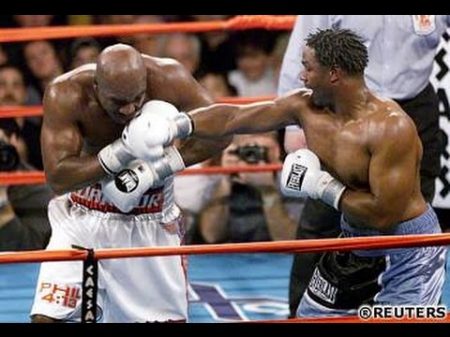 Evander Holyfield Chris Byrd