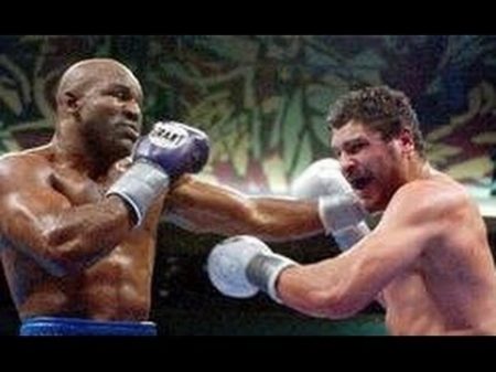 Бокс Эвандер Холифилд Джони Руиз 3 бой комментирует Гендлин Evander Holyfield John Ruiz III