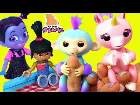 FINGERLINGS UNICORN! В ПОИСКАХ ЕДИНОРОГА! Мультик Видео для Детей My Toys Pink
