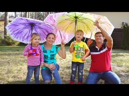 Rain Rain Go Away Song with Diana s Family