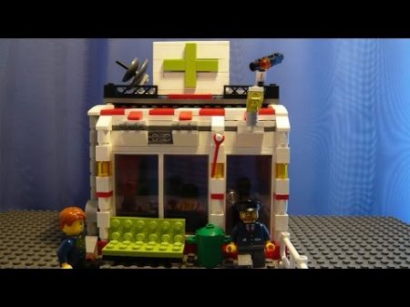 LEGO САМОДЕЛКА 19 Аптека Chemist s shop