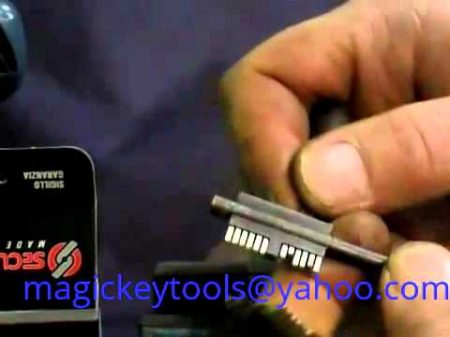Nr 4 Вскрытие замка Securemme 6 6 самоимпрессией
