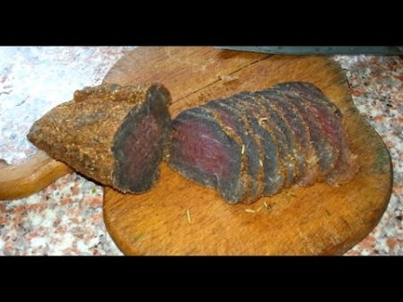 сыровяленое мясо в домашних условиях dry cured meat at home