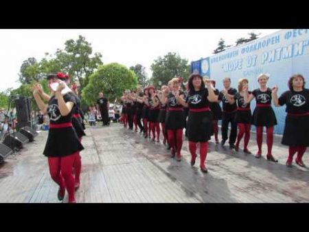 Клуб за народни танци Задявка НФФ Море от ритми 2014 г Второ място