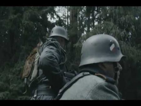 German motorcycle soldiers killed by a Russian soldier