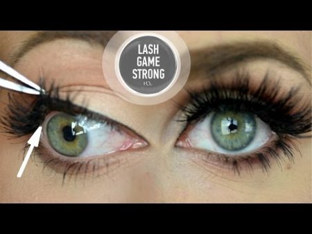 Накладные Ресницы для Новичков Приклеивание Ресниц Подниз Обзор House of Lashes