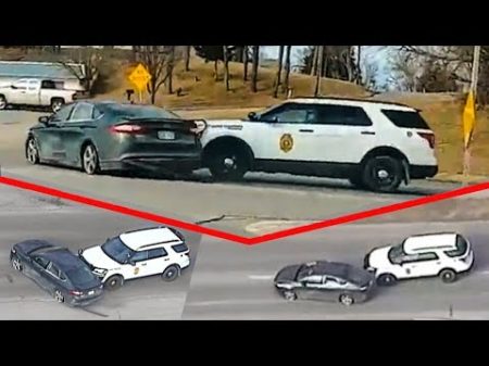 ПОГОНЯ ПОЛИЦИИ ЗА УБИЙЦЕЙ на Форд Мондео New Police chase Ford Fusion Kansas City Missouri US