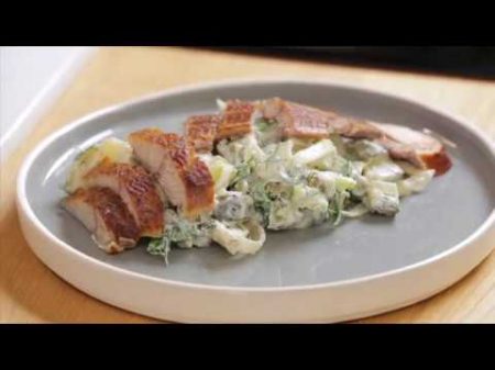 Немецкий Мужской салат с копченой рыбой Простой рецепт для настоящих мужчин!!!