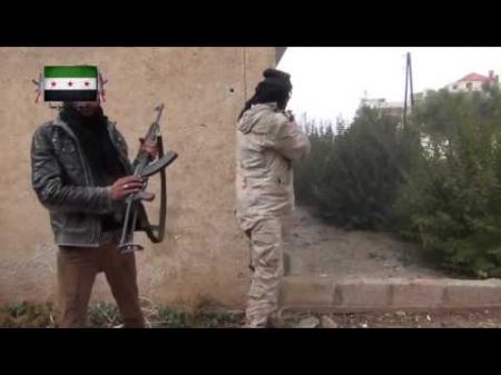 Бои за Шейх Мискин боевик поймал пулю в живот бравируя на камеру в Сирии полное видео