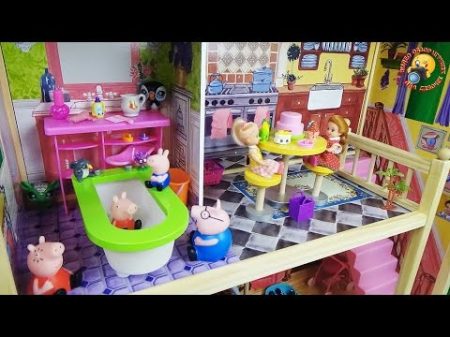 Мультфильм с куклами Новый дом Игрушки видео для детей Dolls play kids New House Baby