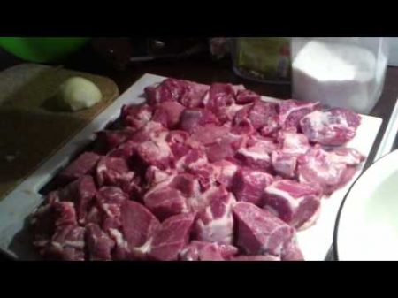 Маринуем Шашлык из свинины Лучший способ Классический рецепт шашлыка Как замариновать мясо