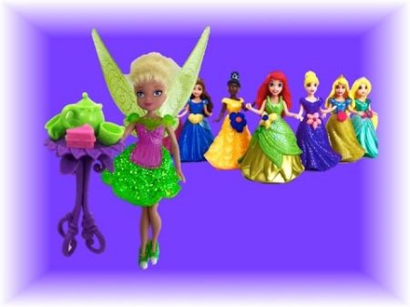 Фея Динь Динь Tinker Bell ее магазин модных платьев и подруги диснеевские принцессы Видео для детеи